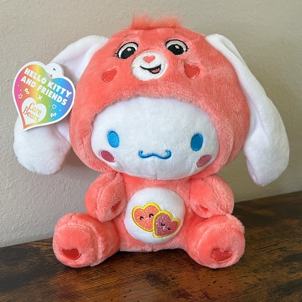 Hello Kitty and Friends Care Bears Cinnamoroll Plush Sanrio Collectors Gift